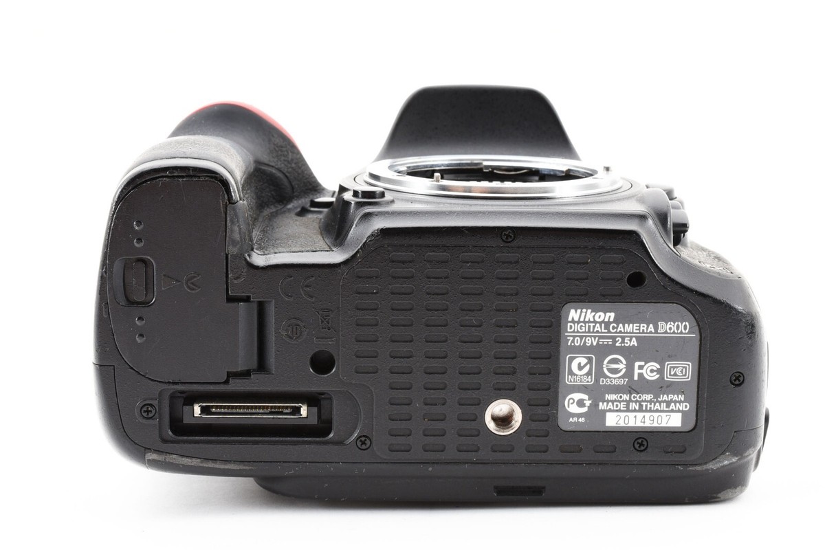 Nikon D600 24.3 MP Digital SLR Camera Black Body [Exc+++] from