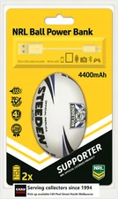 NRL Steeden Rechargeable Phone Charger Powerbank Bulldogs--OUTDOOR&GIFT&TRAVEL