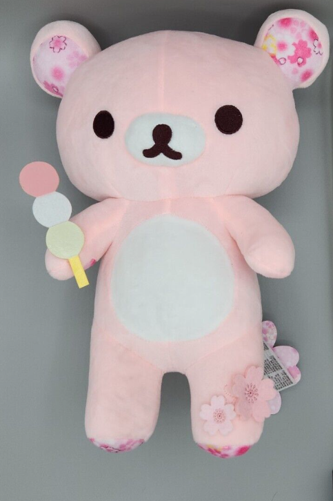 Rilakkuma Japanese San-X GS9829 Cherry Blossom 13IN Doll for Kids