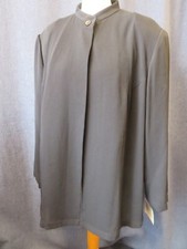 Very Dark Navy Jacket, Elisabeth By Liz Claiborne, Size 2 Petite, Uk Xl, Bnwt