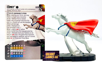 DC Heroclix Comet #DCP24-007 w/ Card Wizkids Convention Exclusive