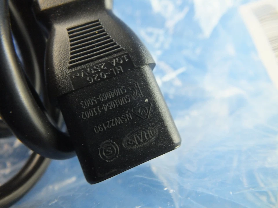 DINIC Stromkabel Netzkabel für die Schweiz auf C15 Warmgeräte, 1,80m - Bild 3 von 4