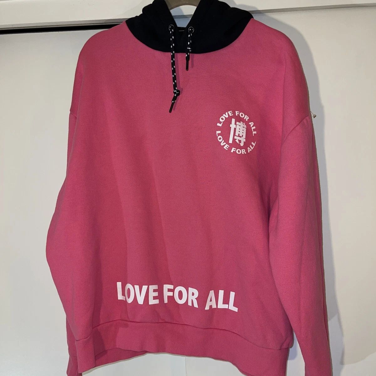 Pink hoodie store forever 21