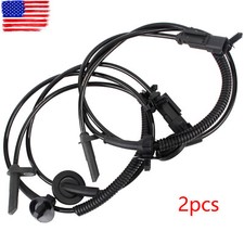 2 x ABS Wheel Speed Sensor Front Left Right For 2008-17 Enclave Traverse Acadia