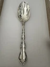 GORHAM STRASBOURG Solid Sterling Silver Slotted Serving Spoon 8.5" 78g