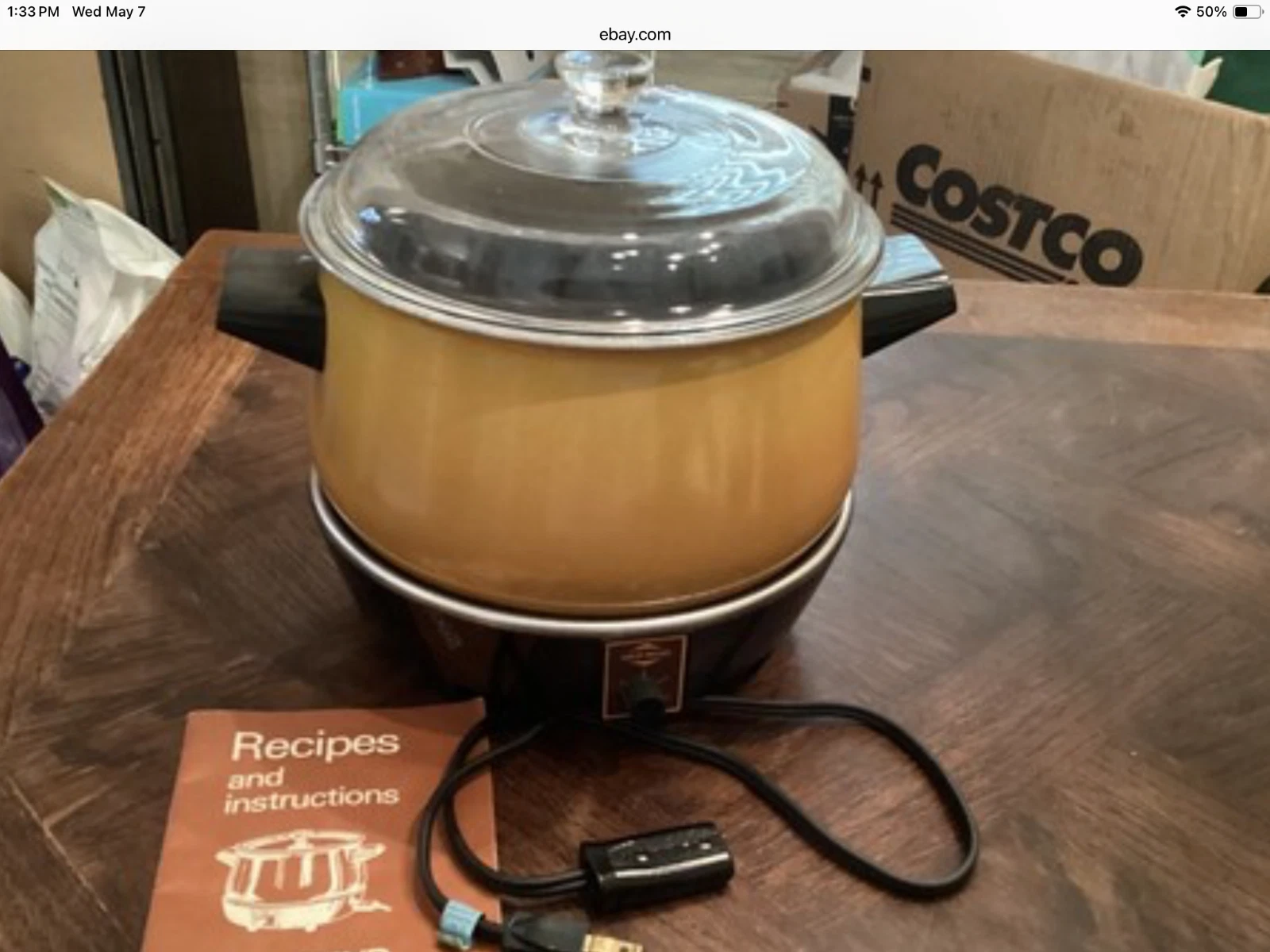VINTAGE WEST BEND 4 QT SLO COOKER