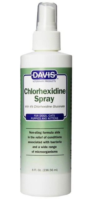 davis chlorhexidine spray