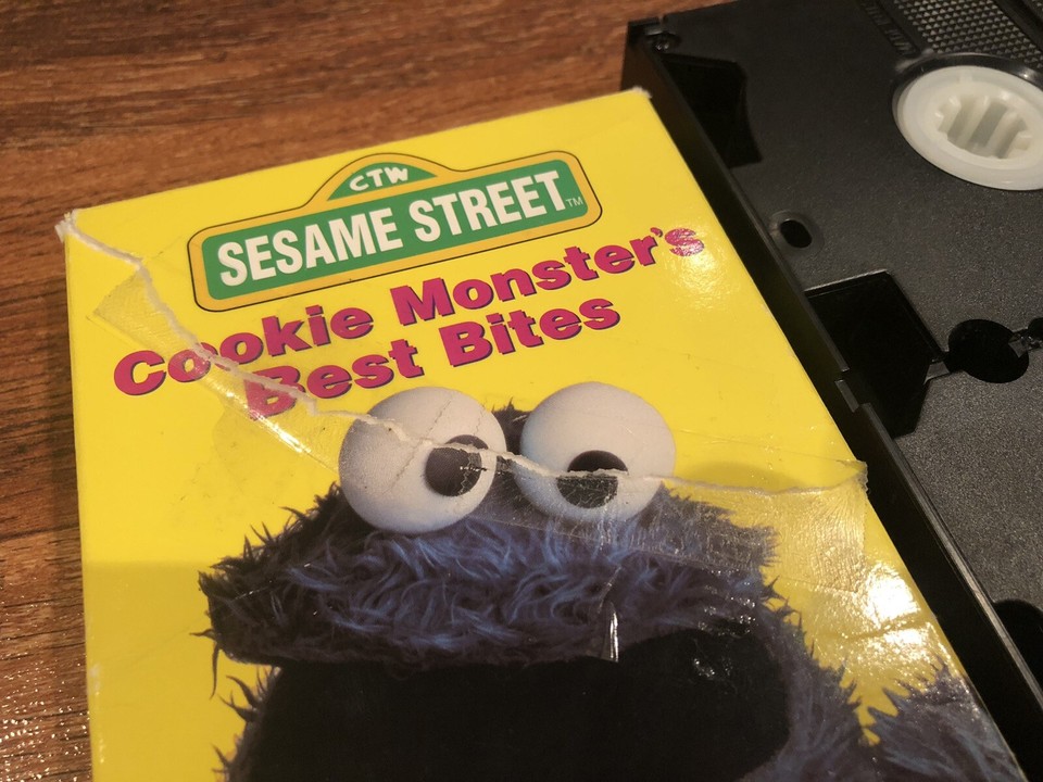 Sesame Street Cookie Monsters Best Bites (VHS, 1995) 74644970432 eBay