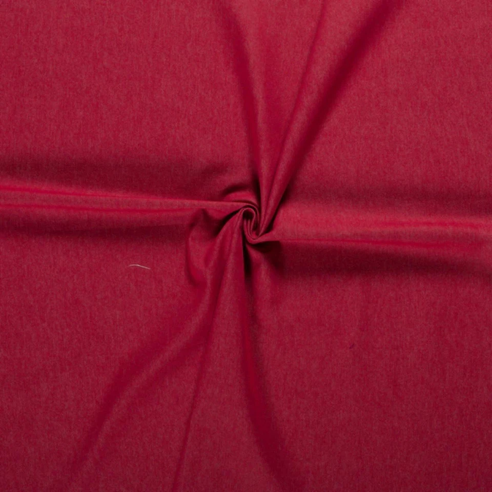 Luxury DENIM Jeans Twill Fabric Material - RED - Image 3 of 3