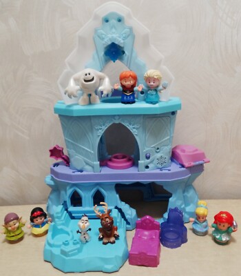 Fisher Price Little People FROZEN Elsa's Enchanted Lights Palace