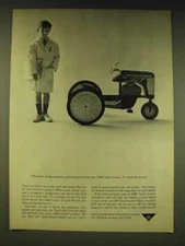 1963 AMF Junior Tractor Ad - One of our young inspectors just checked out