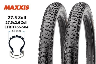 2 Stück MAXXIS Rekon EXO Protection TR 27.5x2.6 Falt Reifen 66-584 MTB tire
