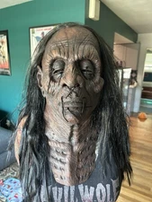 Bump In The Night Productions MYRA MAINS MASK 2003 Shrunken Head