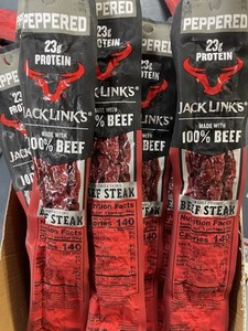 14 Jack Links 2oz Peppered Beef  Steak.