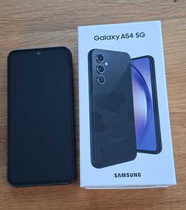 Samsung Galaxy A54 5G, 128 GB, Schwarz, Dreifach-Kamera, 5G, gebraucht