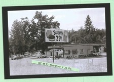 Found PHOTO Old 1950's Hamburger Burger Shack & Diner in Redding California