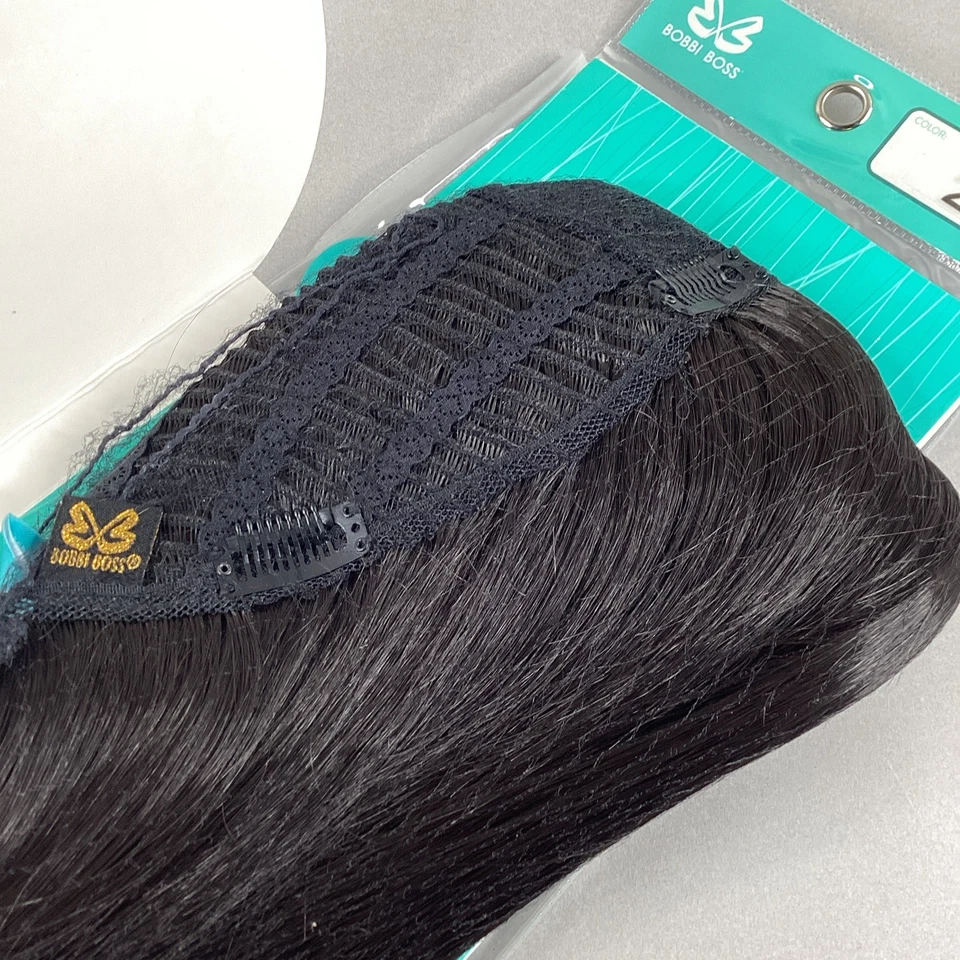 Волосы Topper #2 темно-коричневый 14 «прямой зажим в Crown изделие плетение синтетический - Изображение 4 из 4