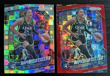 Napheesa Collier 2025 WNBA Prizm Lot of 2 Parallels Pandora and Red Pandora /199