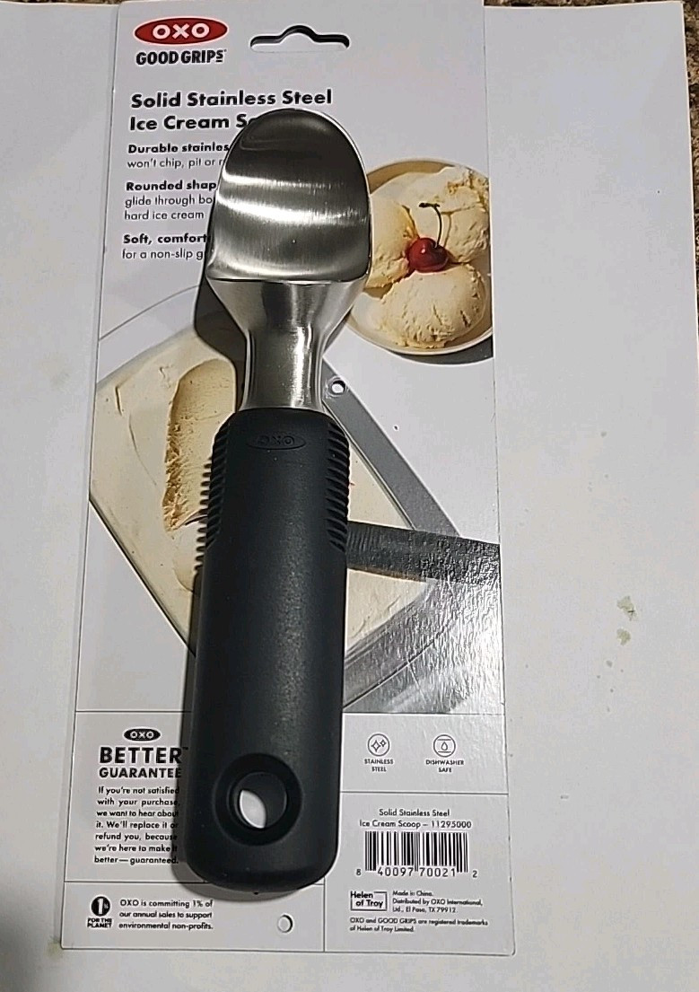 OXO Good Grips Stainless Steel Ice Cream Scoop 7.5