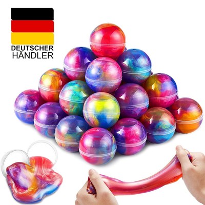 Slime Party Favors 24 Pack Galaxy Slime Ball Party Favors Dehnbar Nicht klebrig