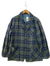 Pendleton 70s Wool Check Jacket M Navy