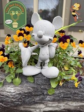 Mickey Mouse Disney Garden Statue Flower Decor Festival Epcot Parks Gift Wedding