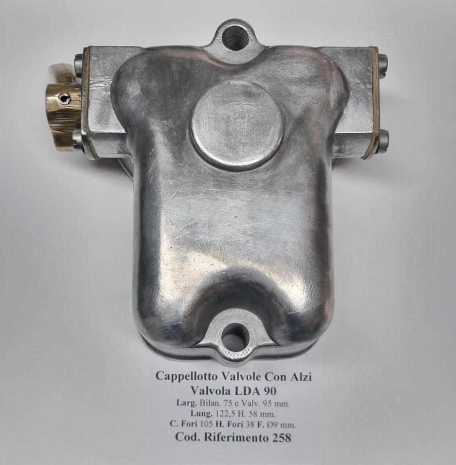 Cappellotto Valvole Motore Lombardini LDA 90 90/2 -Serie 3000- Anno 1970 - Immagine 2 di 4