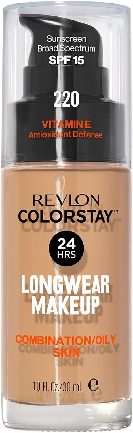 Revlon Colorstay Liquid Foundation Natural Beige 220 30ml Combination/Oily