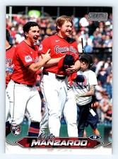 2024 Topps Stadium Club #160 - Kyle Manzardo (RC) Cleveland Guardians Rookie