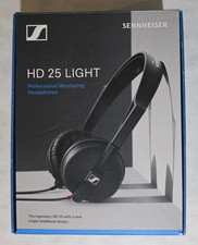 Sennheiser HD-25 Light Over Ear Headpohones Guitar Monitor DJ Black 508664