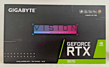 GV-N3070VISION OC-8GD GIGABYTE Nvidia GeForce RTX 3070 Vision OC 8GB GDDR6 GPU