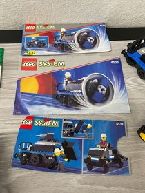 LEGO System 4553 Train Wash & LEGO Railway 4533 Snow Remover Maintenance Set