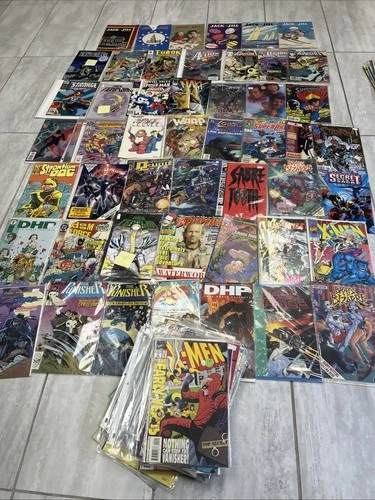 Lot #H5 Comics Vintage: Marvel, Zorro, Xmen, Jack And Ji, Superman, Dr Strange