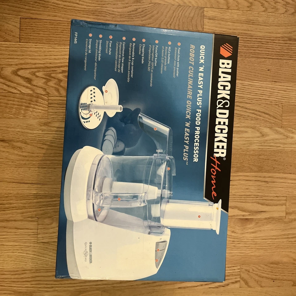Black & Decker Food Processor Quick ‘n’ Easy Plus Model FP1445 (2006) - Image 3 of 4