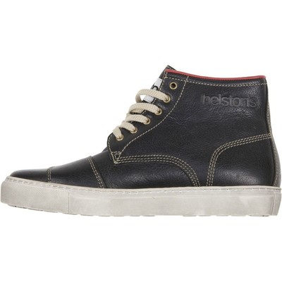 Helstons C5 Motorcycle Motorbike Leather Boots Aniline Black