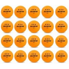 Guirnd 20 Pack Ping Pong Balls, 3 Star Table Tennis 40 40mm , Yellow
