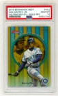 2019 Bowmans Best Franchise Favorites Ken Griffey Jr Gold Refractor 35/50 PSA 10