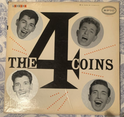 The Four 4 Coins POP 10  I LOVE YOU MADLY b/w MAYBE on EPIC LN-1104