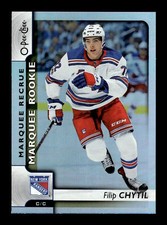 Filip Chytil 2017-18 UD O-Pee-Chee Update Hockey #639 Rainbow Foil NY Rangers