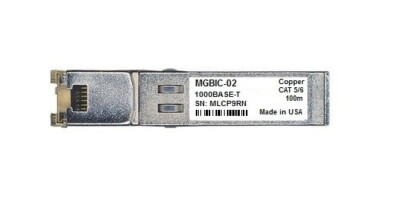 Extreme Enterasys MGBIC-02 compatible 1G SFP-TX Transceiver with 100M RJ45