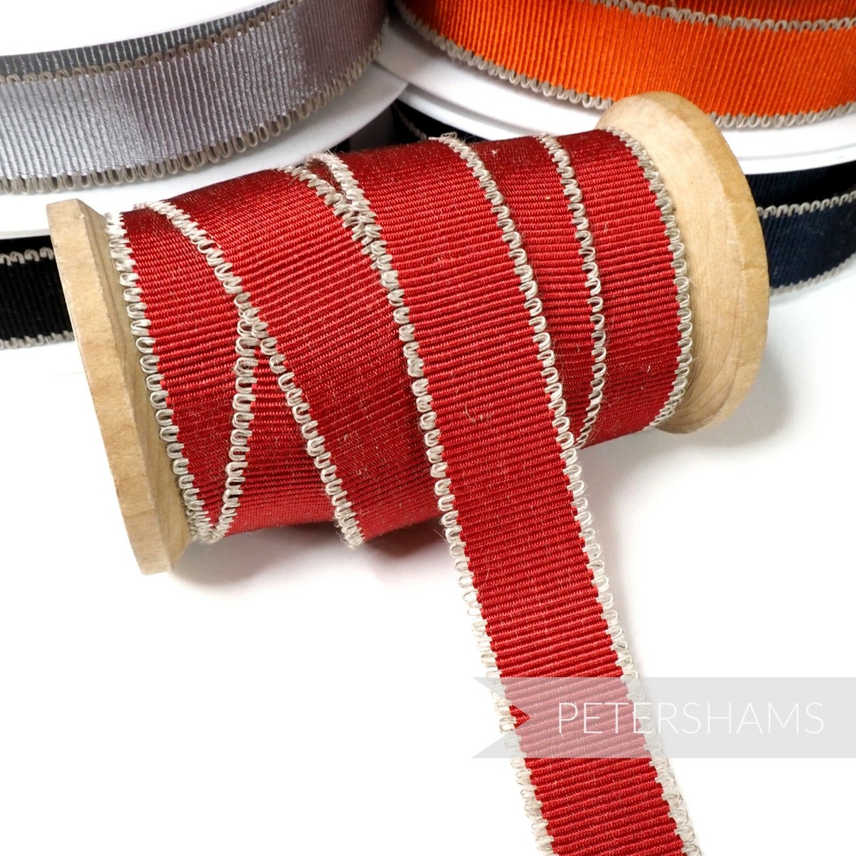 Black Petersham Ribbon - 2 Inches Wide X 6 Yards Long, Rayon Millinery Hat Craft Ribbon - View #6
