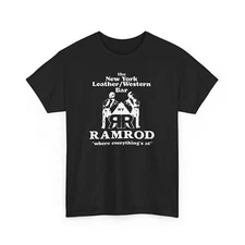 RAMROD 70s Gay Nightclub NYC LGBT+ History Unisex Heavy Cotton Tee