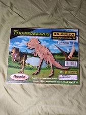 3D Wooden Puzzle- Tyrannosaurus T-Rex - Dinosaur -New Sealed