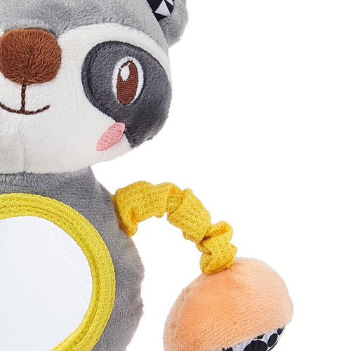 Clip-On Mirror Raccoon Toy - Picture 4 of 12