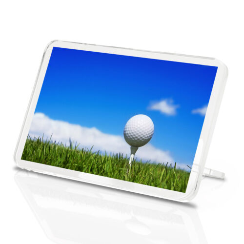 Golf Ball Classic Fridge Magnet - Golfing Golfer Sport Men's Cool Gift #8243 - Afbeelding 1 van 4