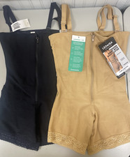 LEONISA Shapewear Firm Shaper Short Booty Lifter Beige 018486 NWT