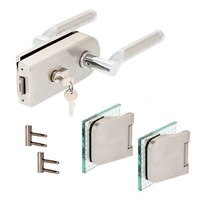 GlastüRbeschlag D PZ + Office BäNder RT Edelstahl GlastüRschloss +Pz Lightning