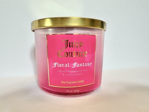JUICY COUTURE Floral Fantasy FINE FRAGRANCE Candle 15OZ - Picture 1 of 2