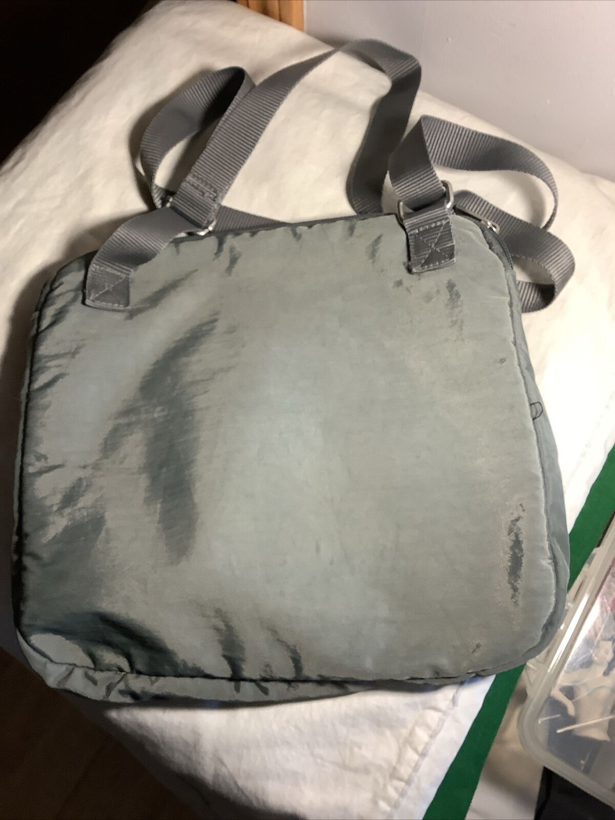 Baggallini Crossbody Bag ~ Gray With Adjustable S… - image 4
