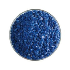 Bullseye Glass Frit Indigo Blue Opal Coarse 5oz. Jar 90coe